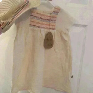 NWT - 2pc Rabbit + Bear Hat & Dress - Size 2T